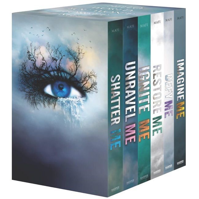 HarperCollins Shatter Me Series 6-Book Box Set Shatter Me, Unravel Me, Ignite Me, Restore Me, Defy Me, Imagine MeHarperCollins(1975363)