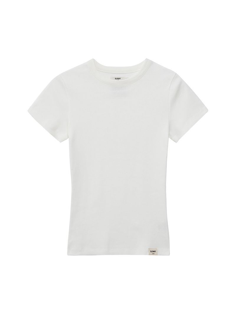 GLOWNY 글로니 GLOWNY G CLASSIC FITTED TEE_3 ColorsGC26COTS002 158962