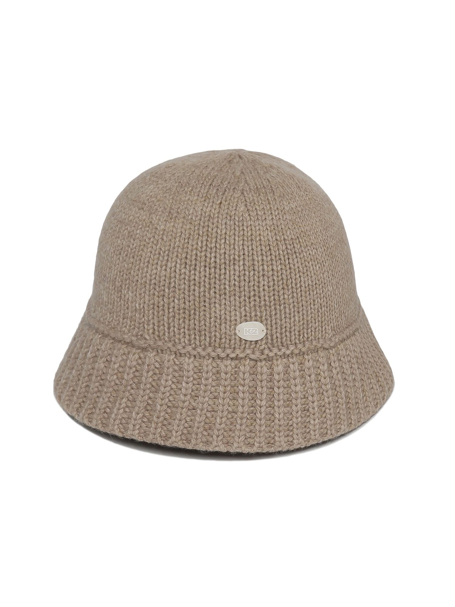 에스케이투 K2 케이투 KWW26C61BB 여성 버킷햇 고착 니트 HAT_Beige BROWN 7224563