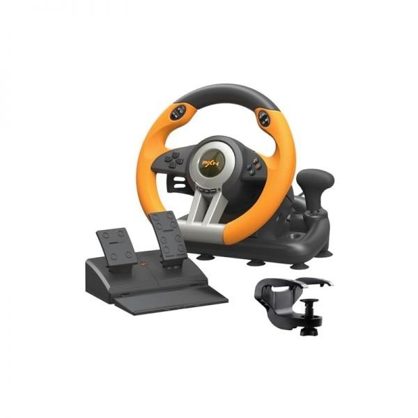 [해외] PXN PC 레이싱 휠 V3 PRO 180도 범용 USB 자동차 시뮬레이션 게임 스티어링 페달 포함 Xbox One Series S X PS3 PS4 스위치 용 20