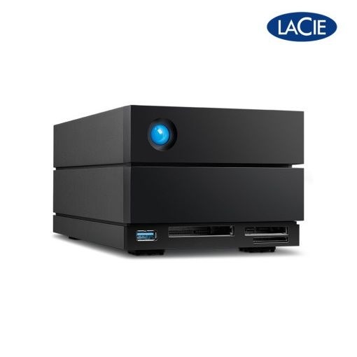 씨게이트 라씨 LaCie 2BIG DOCK V2+Thunderbolt3+데이터복구 32TB, 블랙