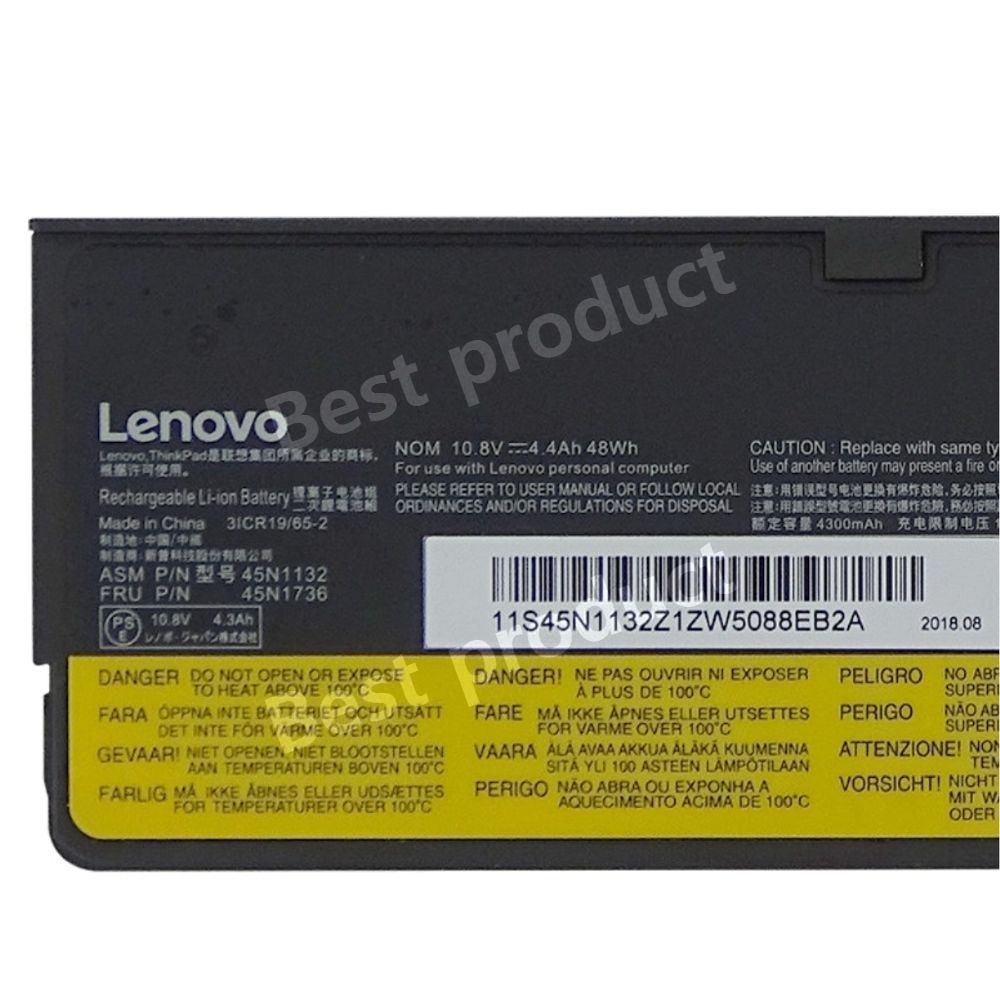 [해외] 레노버 (LENOVO) 정품 6셀 노트북 배터리 X240 X250 X260 X270 K2450 T440 T440S T550 T450 T460 T470P L440 L450