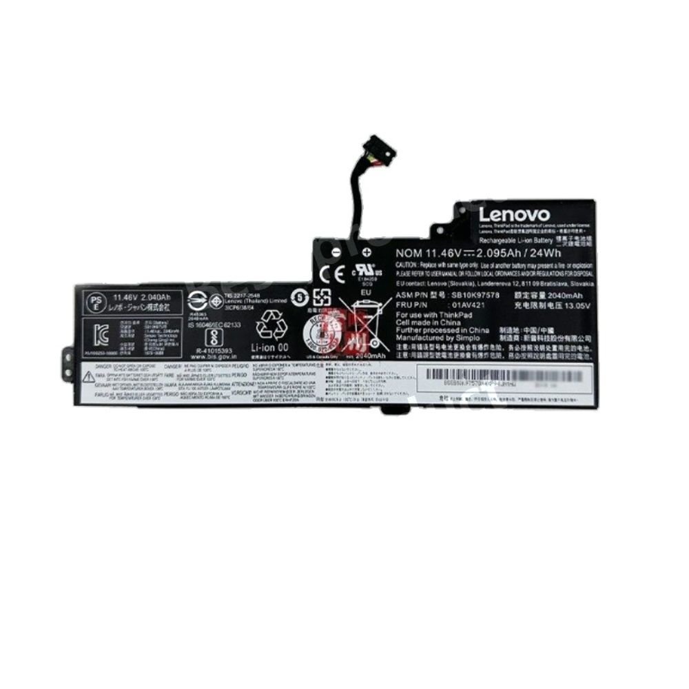 [해외] 레노버 (LENOVO) 정품 T470 T480 내장 배터리 P51S 01AV420 01AV419 01AV421 01AV489 SB10K97578 SB10K97577 노트북 배터리