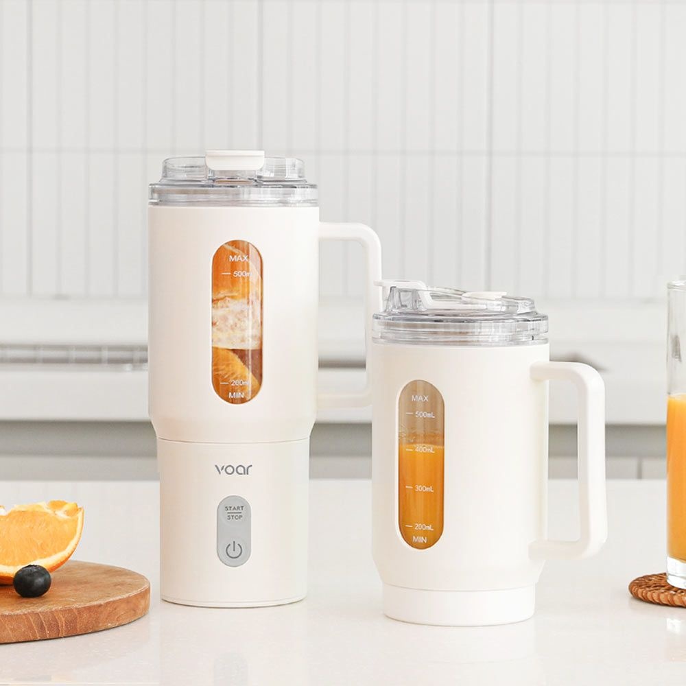 보아르 보아르 이지업 텀블렌더 500ml 대용량 휴대용 믹서기 텀블러 무선 과일 소형 미니 블렌더