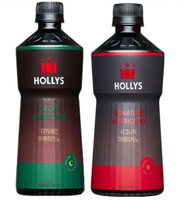 할리스 디카페인 아메리카노 450ml 12개 + 시그니처 아메리카노 550ml 12개 (총 24개)