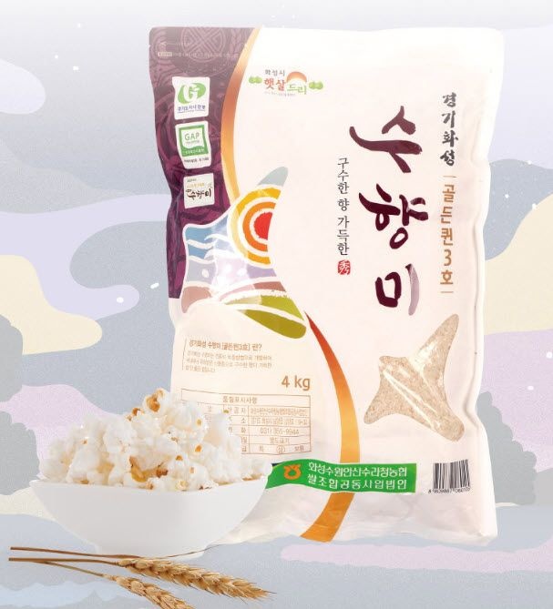 [온누리7%혜택][당일도정 25년햅쌀]재구매율이 높은 구수한향이 일품인 경기 화성 수향미 4kg/10kg (경기 화성 수향미 4kg)