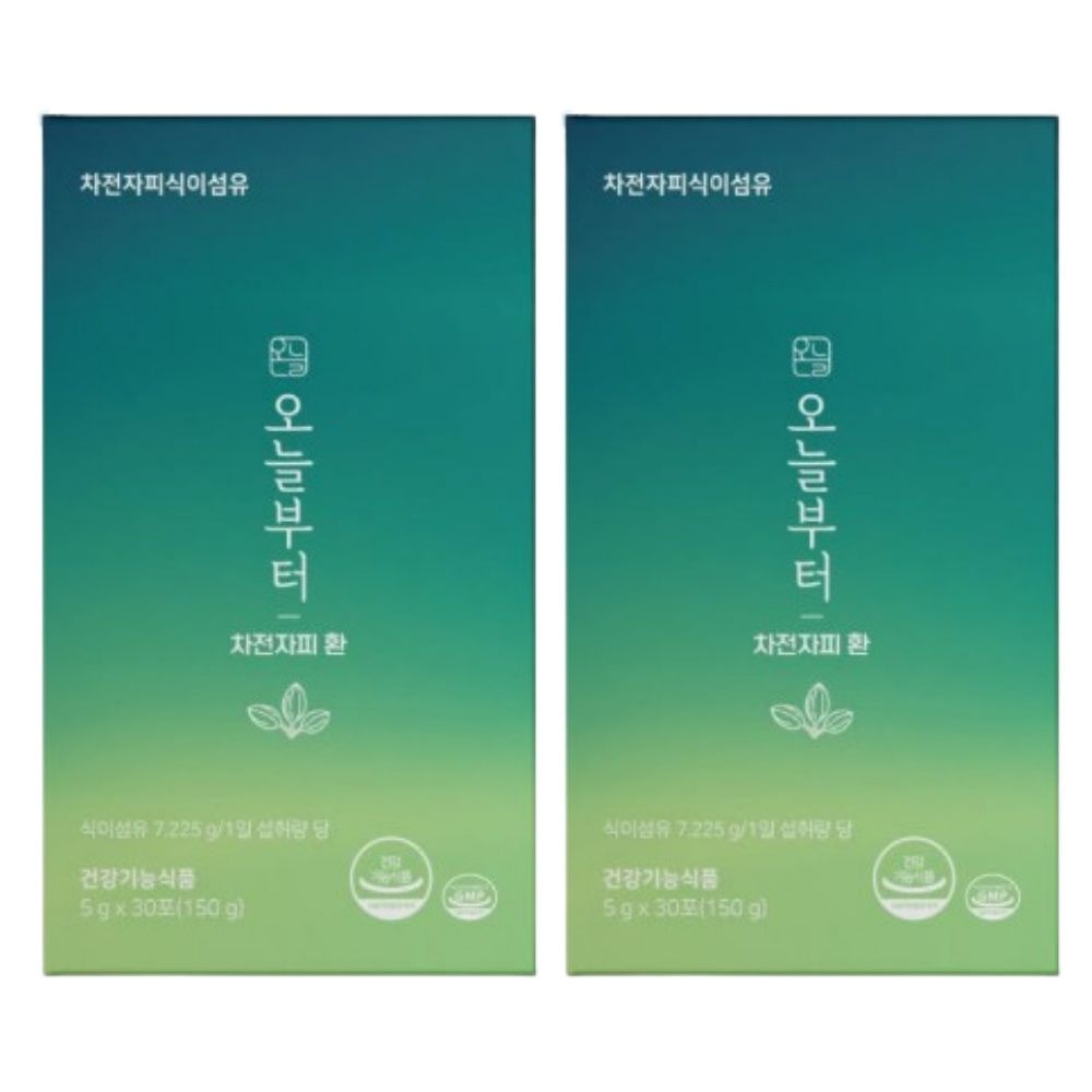 오늘부터 차전자피 환 30포 x 2개