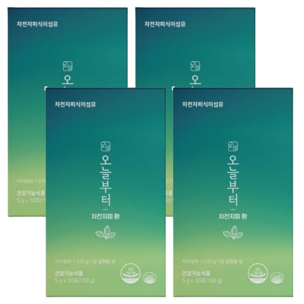 오늘부터 차전자피 환 30포 x 4개