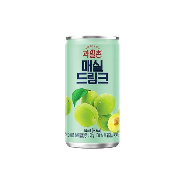 [롯데백화점] 해태음료 과일촌 매실 드링크 175ml 30개