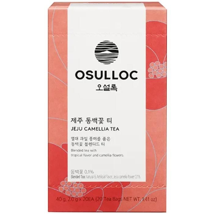 오설록 제주 동백꽃 티 20EA 2개