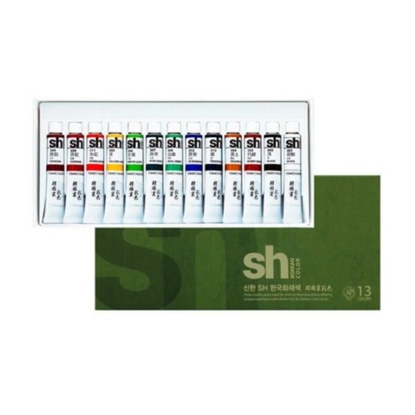 (현대Hmall) 아트박스/신한화구 신한 전문가용 한국화 물감 7.5ml 13색