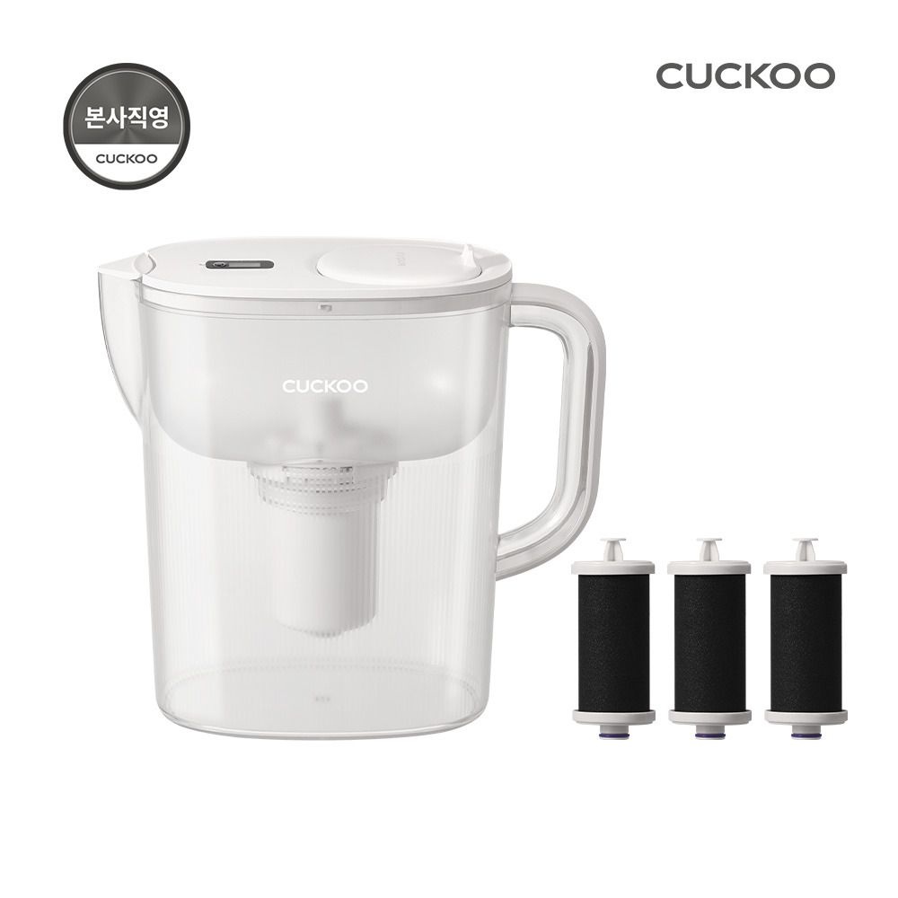쿠쿠 (현대Hmall) 본사직영) 쿠쿠 인스퓨어 필터 정수기 3.8L 화이트 X3 CPWP-C3801W (필터 3개 본품포함)