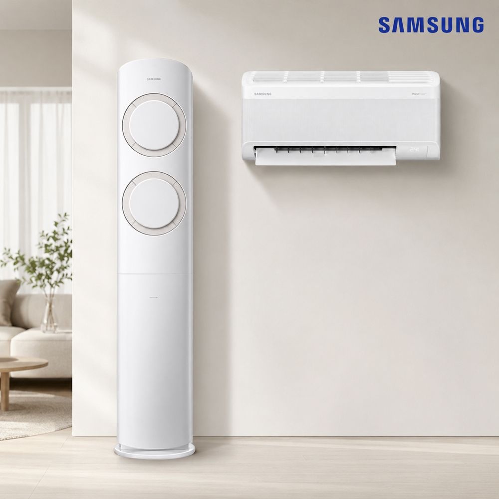 [온누리상품] 삼성전자 삼성 멀티형 에어컨 Q9000 AF60F17D11BRS 2in1 인버터 17+6평 대구 경북, 설치비포함
