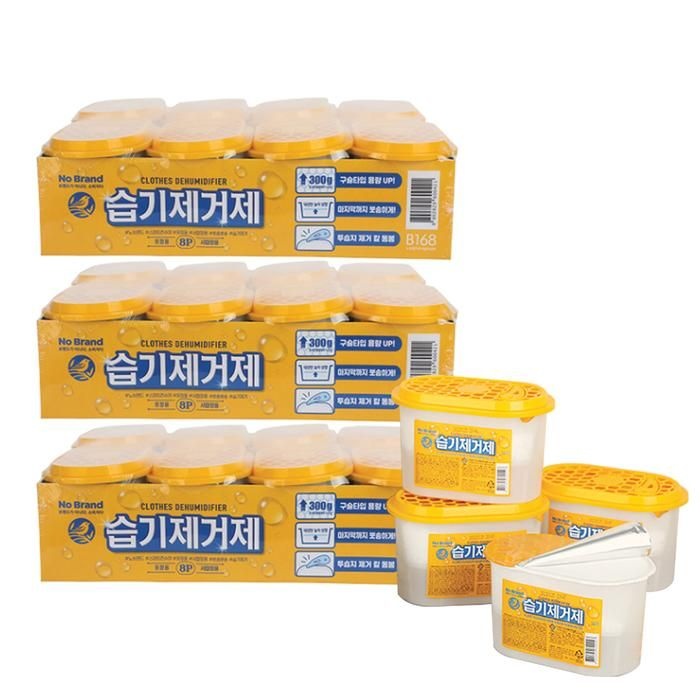 노브랜드 습기제거제 300g 8개입 x 3박스