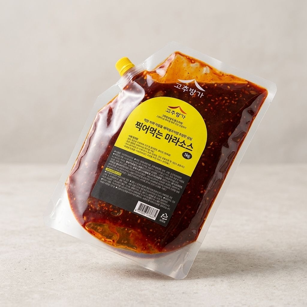 찍어먹는 튀김 부먹 치킨 찍먹 마라소스 1kg