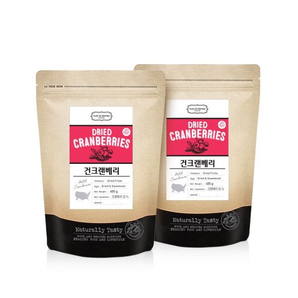 (현대Hmall) 건 크랜베리 800g(400gx2개)