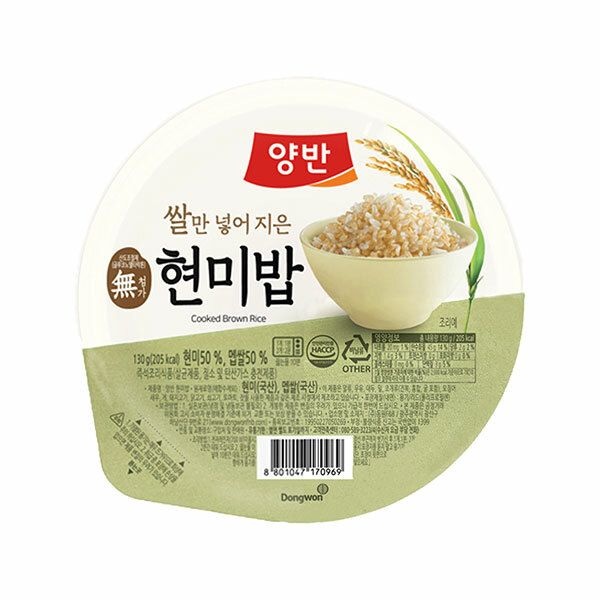 동원 (현대Hmall) [동원] 양반 현미밥 130g x 48개 /작은공기/즉석밥