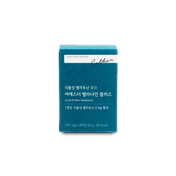 에스더포뮬러 여에스더 멜라나인 플러스 500mg x 30정 X 1박스...