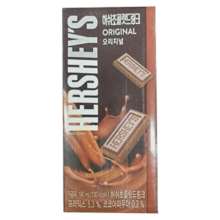 허쉬드링크 초콜릿 190ml 48팩