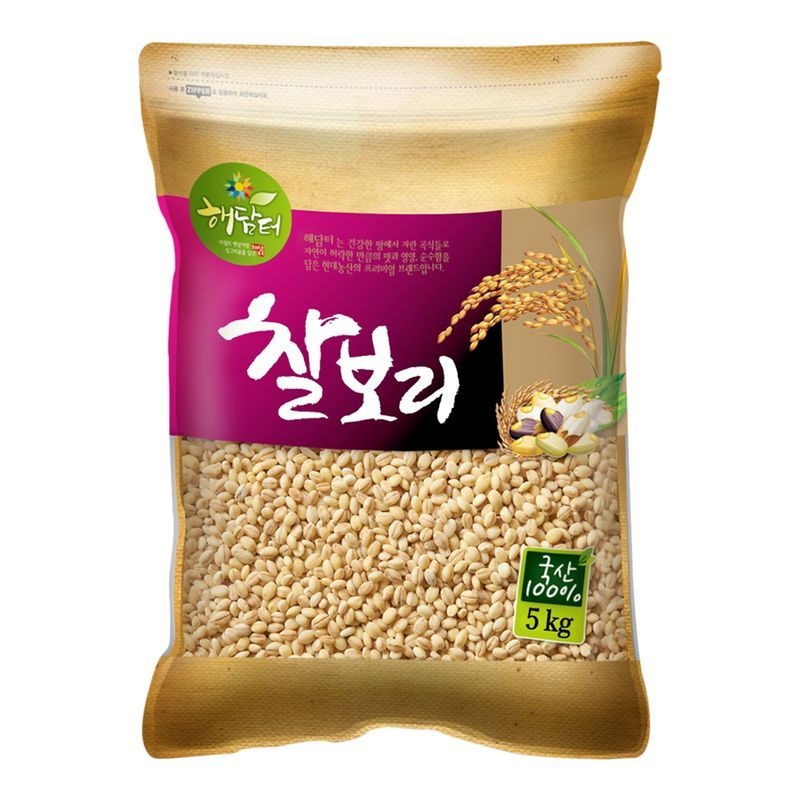 현대농산 2026년 햇곡 국산 찰보리 5kg