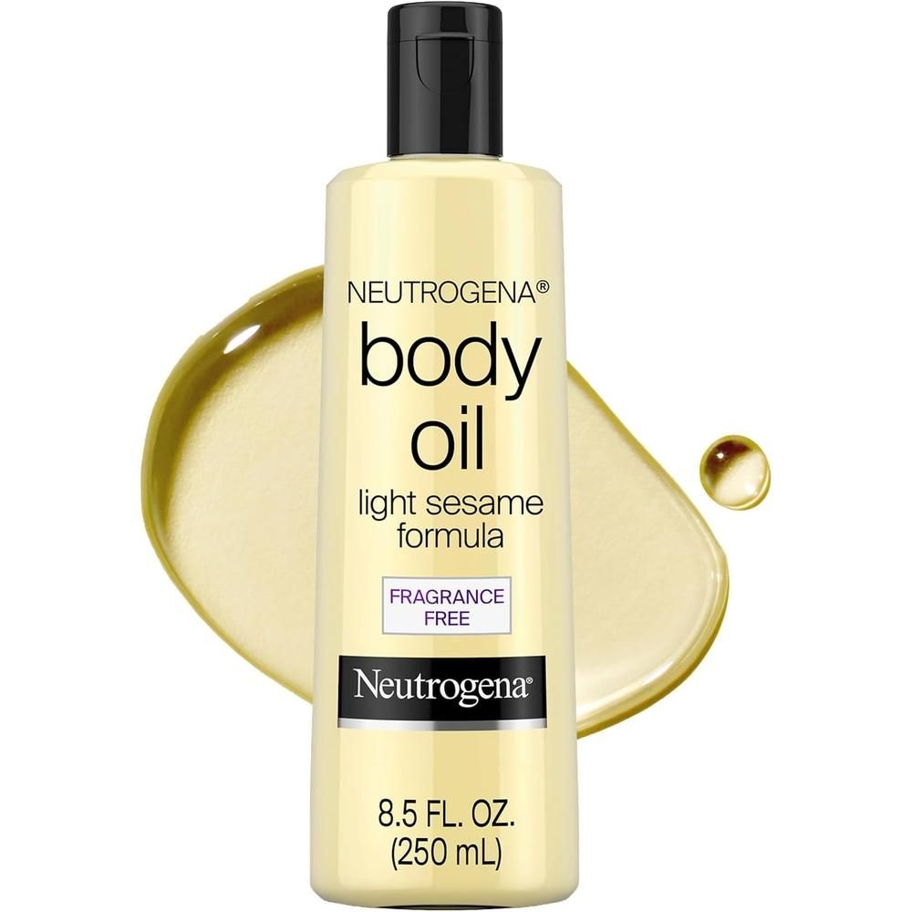 [해외] Neutrogena 뉴트로지나 바디 오일 라이트 세서미 포뮬라 프래그런스 프리 251ml