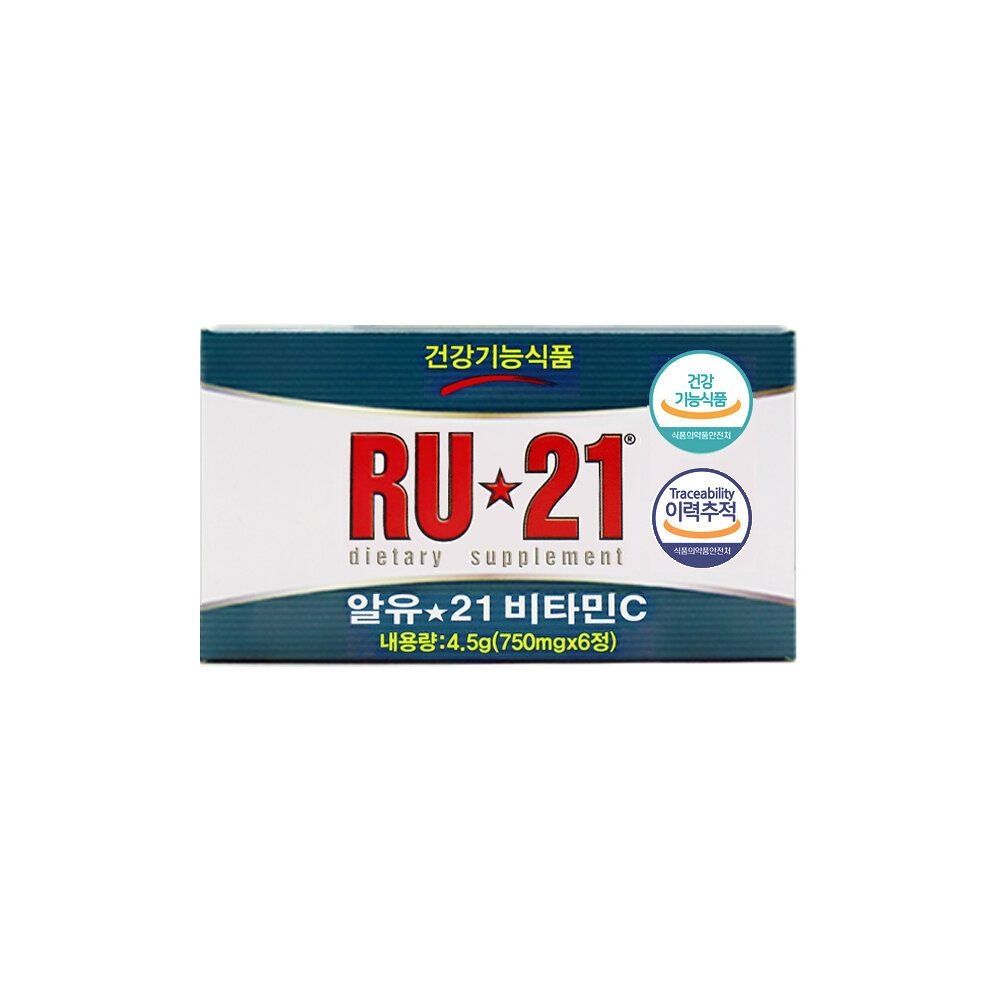 RU21 알유21 비타민C 6정 1회분 3472466