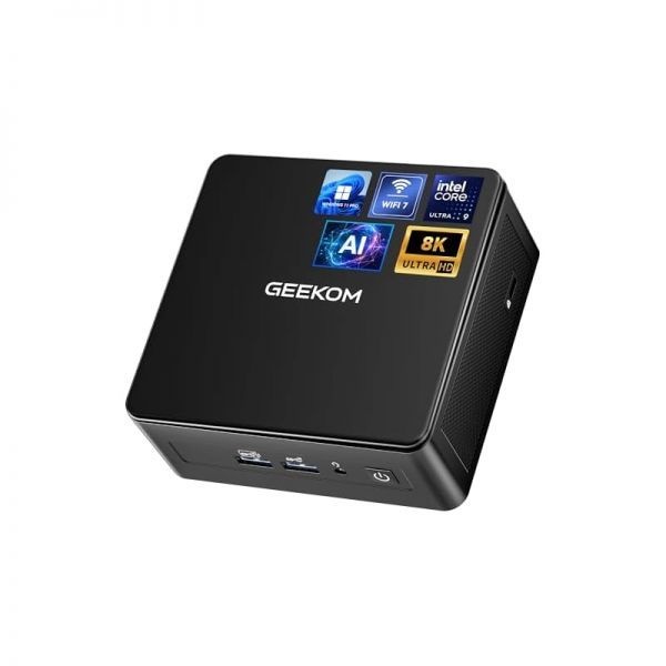 [해외] GEEKOM IT13 미니 PC 2025 13세대 인텔 i9 13900HK 프로세서 32GB RAM 2TB NVMe SSD 윈도우 11 Pro USB 6개 8K 쿼드 디스플레이 WiFi 6E S