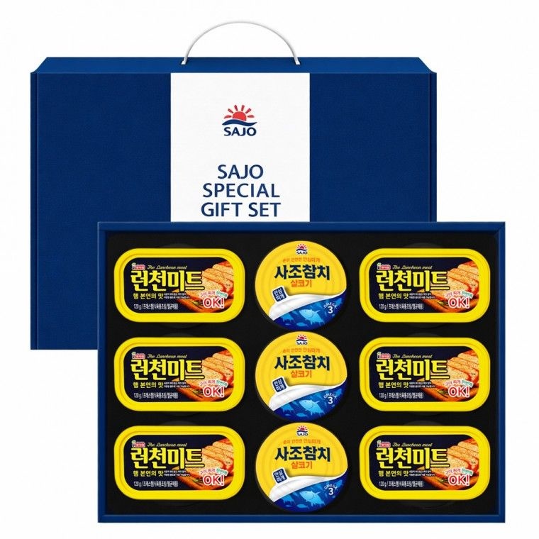 사조 혼합세트9호(살코기참치3P+런천미트6P) 추석 선물세트 대량주문 답례품