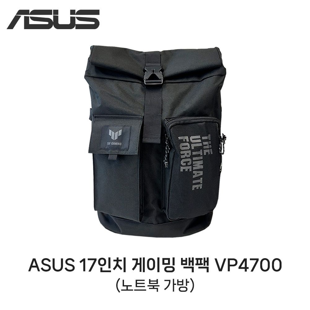 ASUS ASUS ND / ASUS 17인치 게이밍 백팩 VP4700 / 직장인 대학생 책가방 비지니스 셀러리맨 업무용 맥북 아이패드