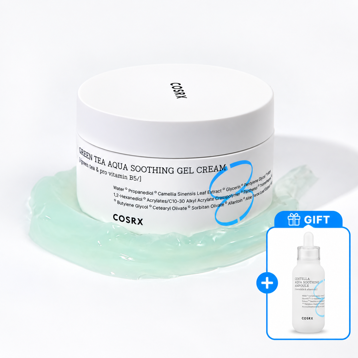 코스알엑스 하이드리움 그린티 아쿠아 수딩 젤 크림 50ml