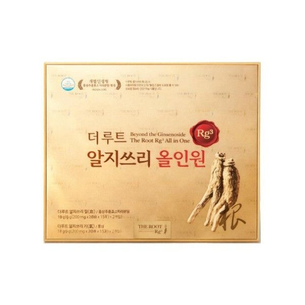[오늘출발] 더루트 알지쓰리 올인원 60포 RG3 진세노사이드 홍삼