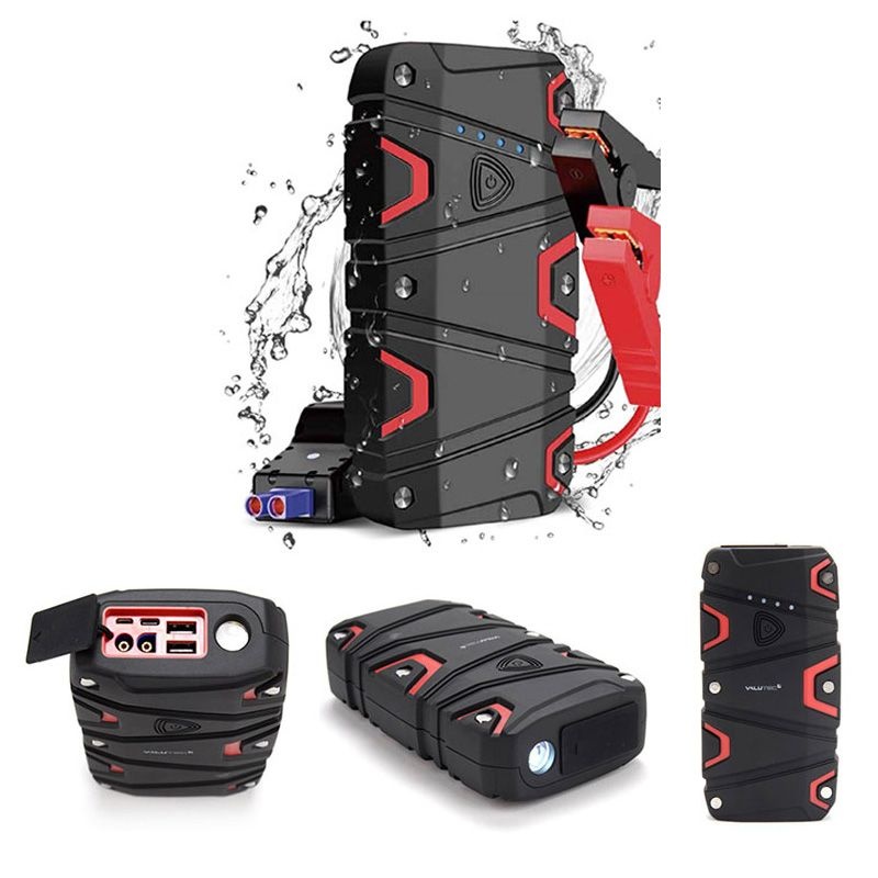 [오늘출발] Vt 점프스타터 IP67등급 12V 13000mAh/파워뱅크 보조배터리 점프스타트/비상등 배터리충전기