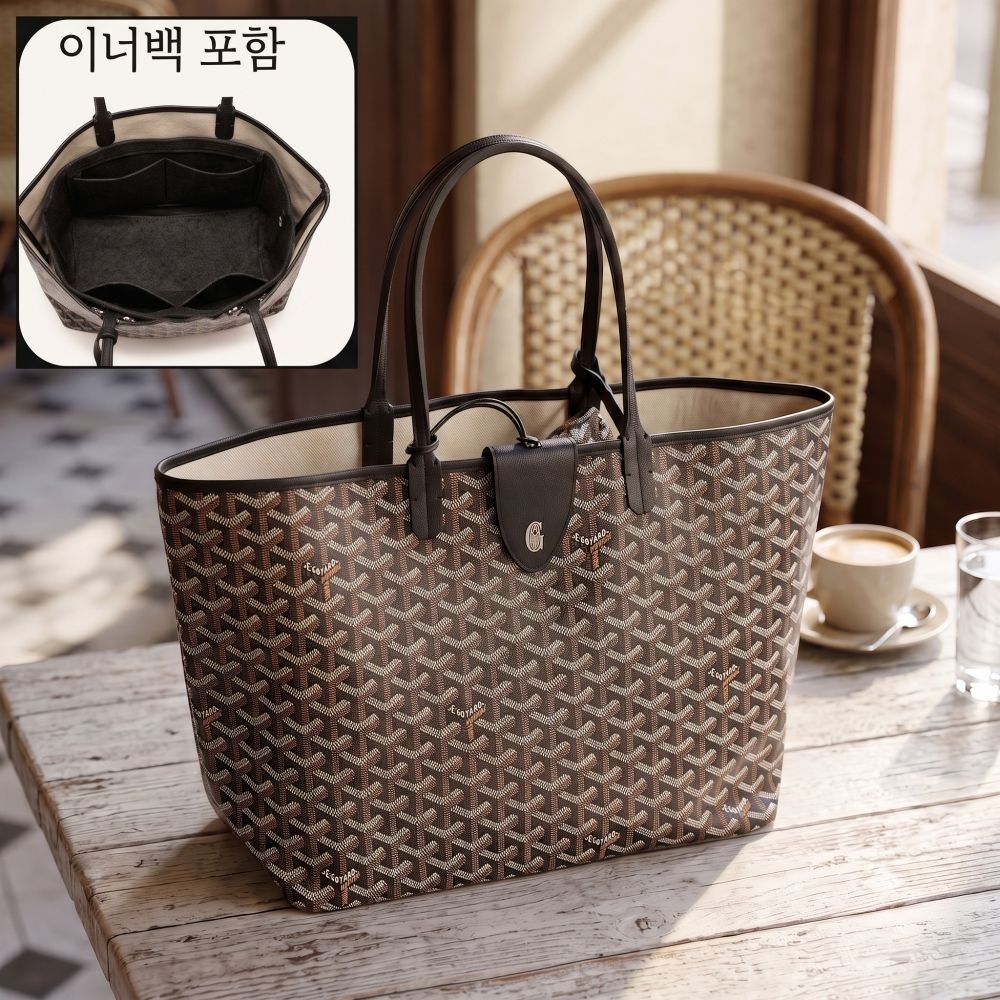 [국내백화점 당일발송] 고야드 가방 여성용 생루이 PM 블랙 STLOUIPMLTY01CL01P