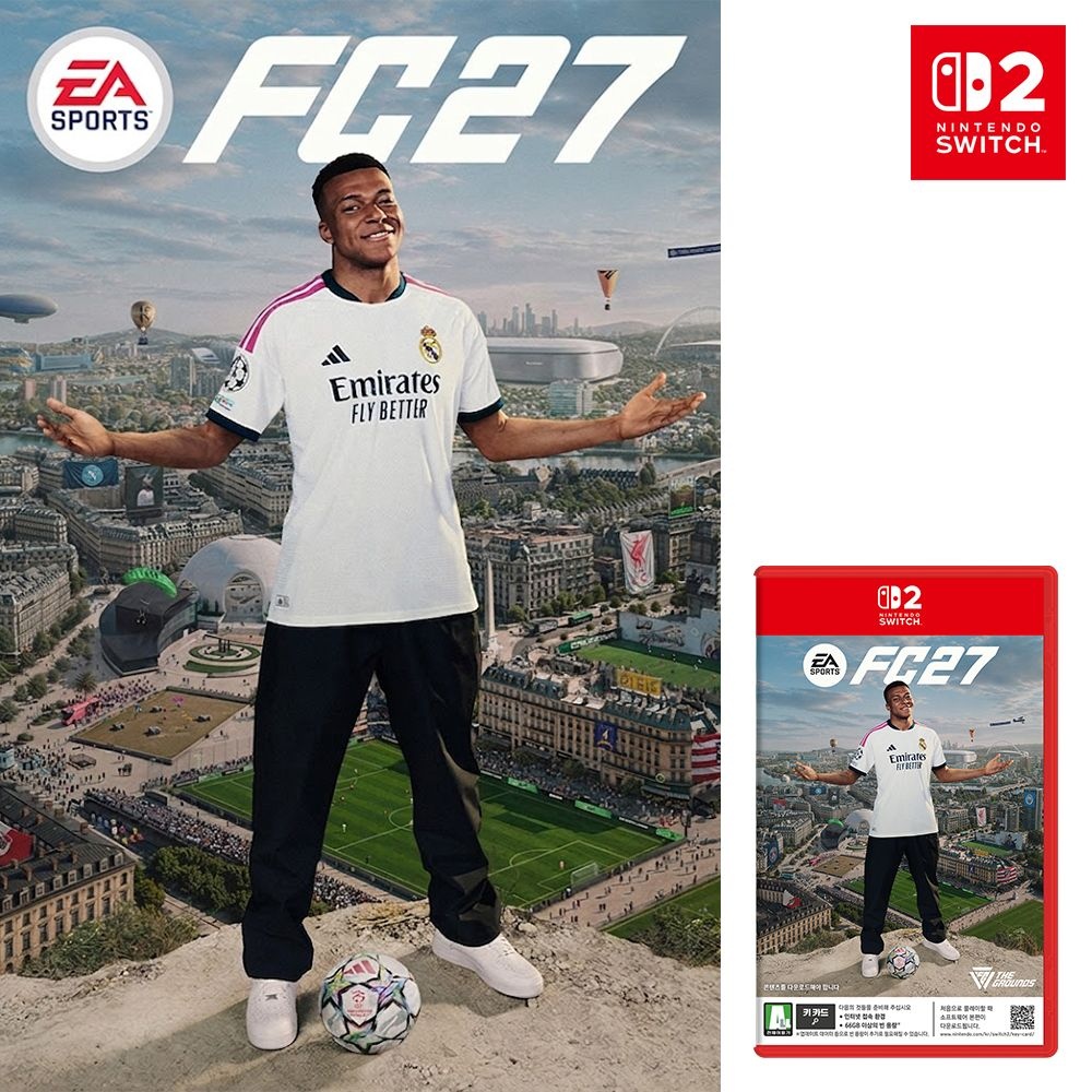 [오늘출발] 닌텐도 스위치2 FCEA SPORTS FC 피파27 사전예약 초회특전