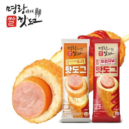 명랑핫도그 {백화점 상품} 명랑핫도그 시그니처모짜 5개입 + 오리지널 5개입 512625
