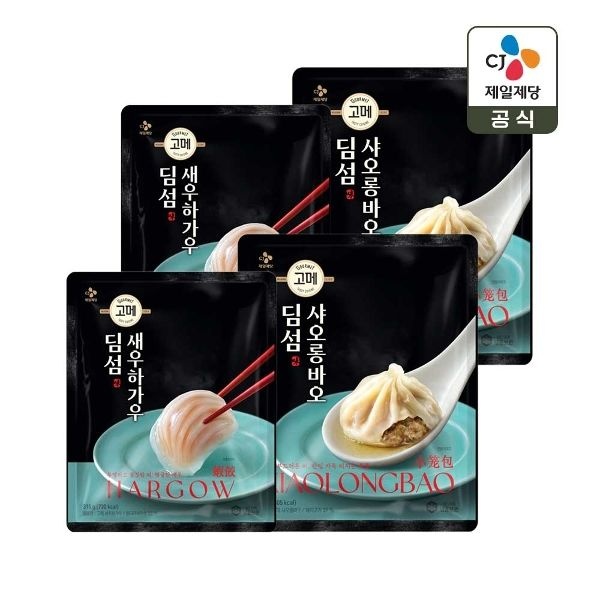 고메 샤오롱바오 423g x2개+새우하가우 315g x2개