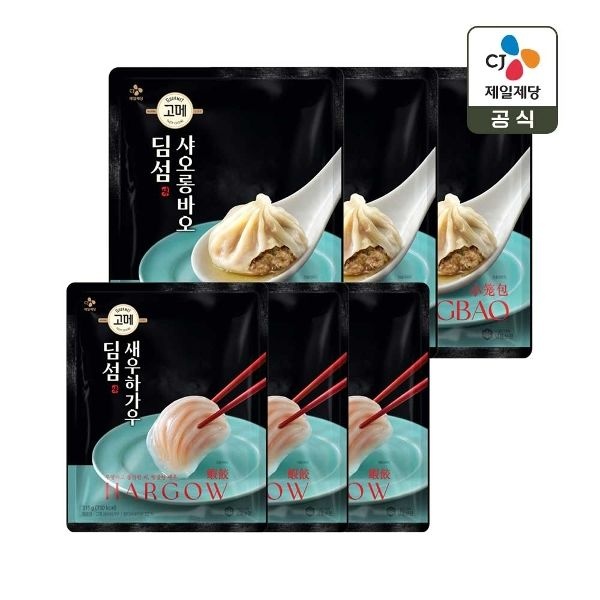 고메 샤오롱바오 423g x3개+새우하가우 315g x3개