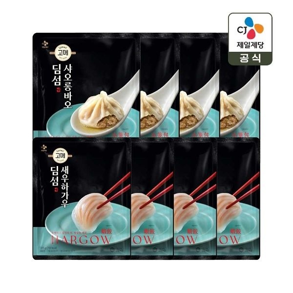 고메 샤오롱바오 423g x4개+새우하가우 315g x4개
