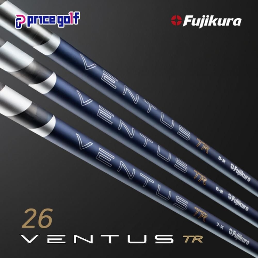(정품) 후지쿠라 26 벤투스 TR 블루 드라이버 샤프트(GolfPride 그립+슬리브 피팅+ERC 소프트)