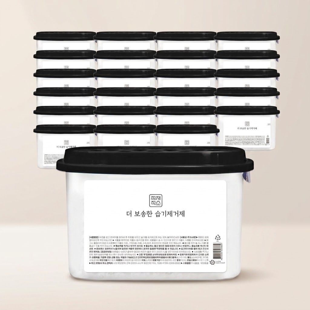 적재적소 보송한 습기제거제 더 제습제 525ml 24개