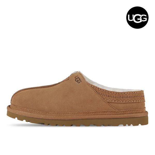 26FW 어그 UGG 뉴먼 남성 겨울 방한 모카신 털슬리퍼 1113631-CHE