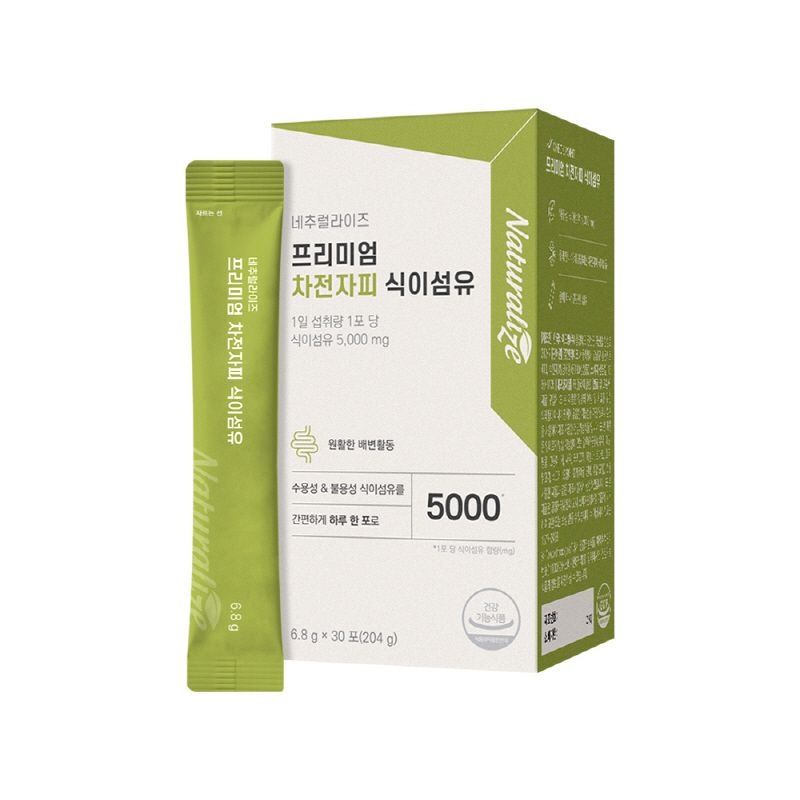 네추럴라이즈 프리미엄 차전자피 식이섬유 (6.8gx30포)