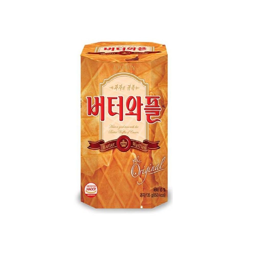 크라운 버터와플 135g x1