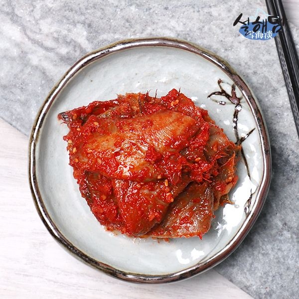 [롯데백화점] 인정식탁 설해담 속초젓갈 가자미식해 1kg