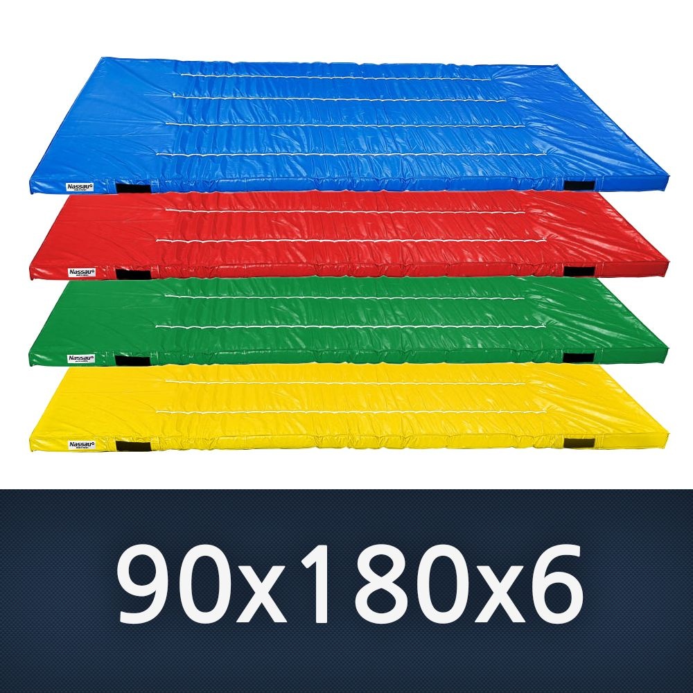 낫소 체조매트 90 X 180 두께 6cm 유도 구르기 학교 체육