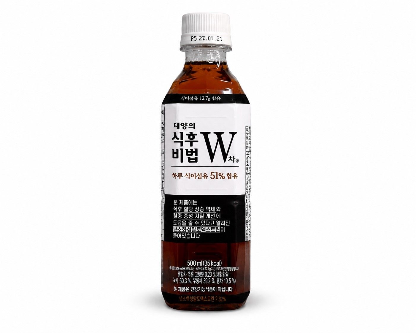 태양의 식후비법 W차 500ml 12개