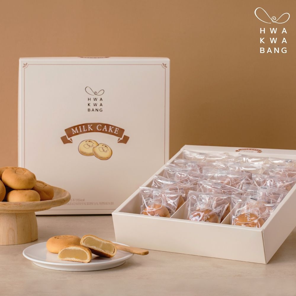 화과방 [화과방] 우유앙빵 선물세트 (35g x 15개입) + 쇼핑백