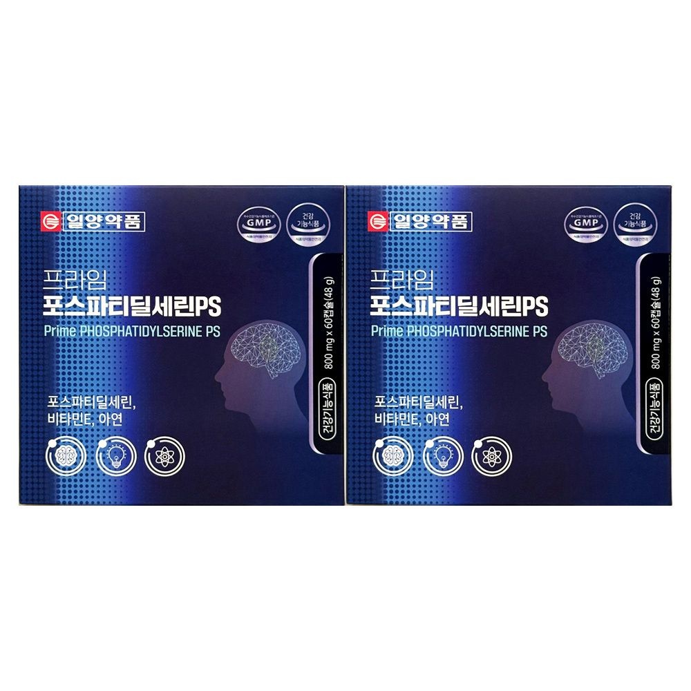 일양약품 프라임 포스파티딜세린PS 60캡슐 2개 / 써클