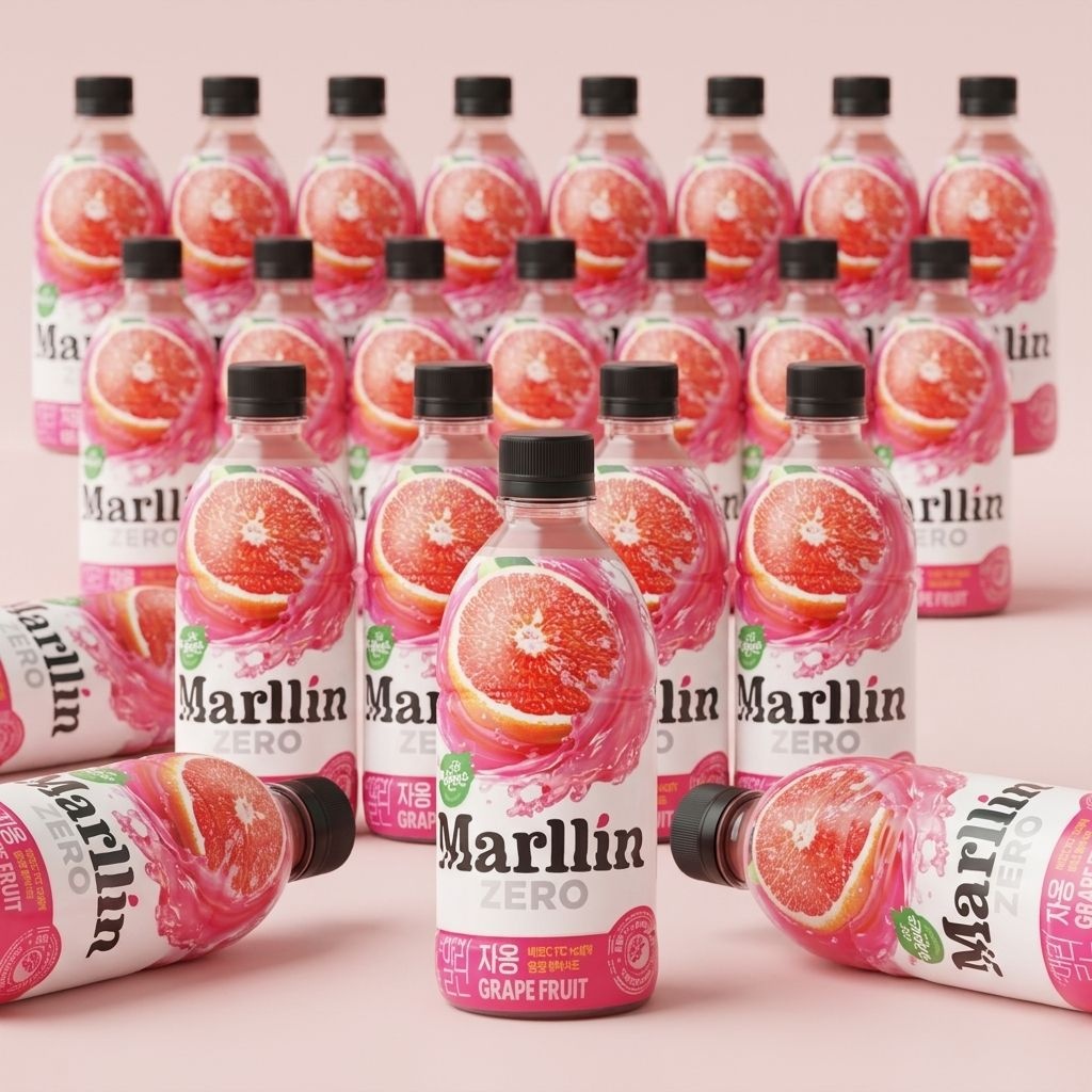 제티 제티 더말린제로 0칼로리 웅진 자몽 자연은 500ml 20입