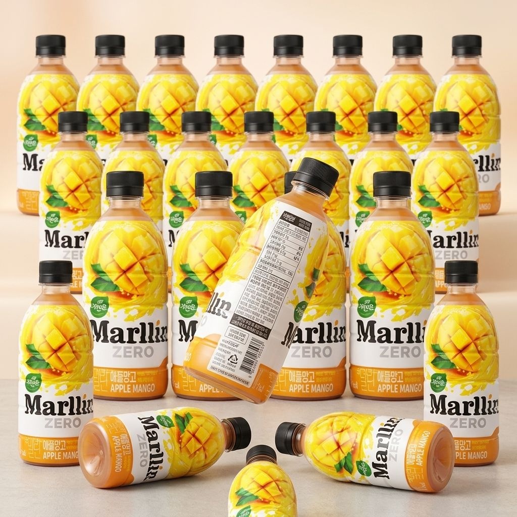 제티 제티 자연은 웅진 더말린제로 0칼로리 망고 500ml 20입